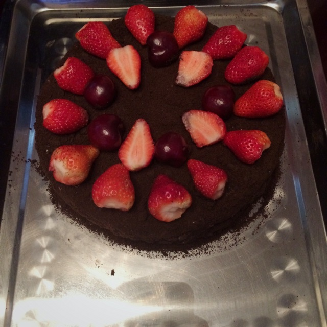 奥利奥水果奶油蛋糕