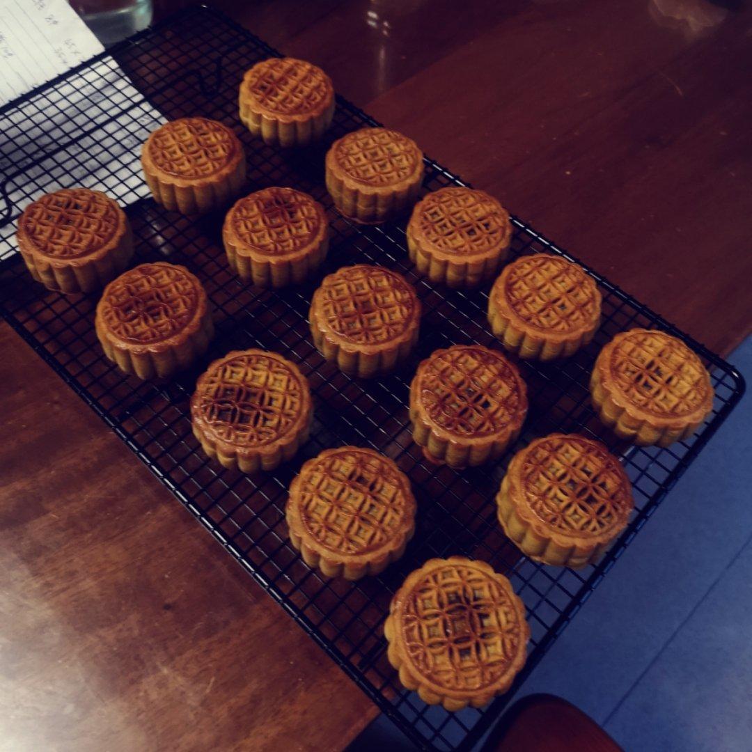 【终极版广式月饼配方】表皮油亮的秘诀！