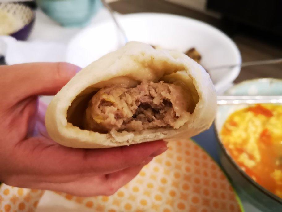 马蹄猪肉包子