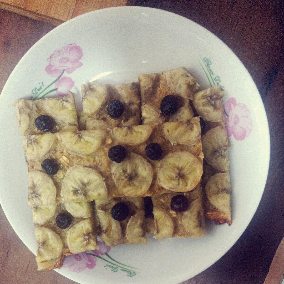 减脂香蕉烤燕麦