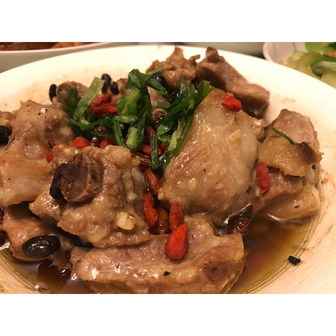 豆豉蒸排骨