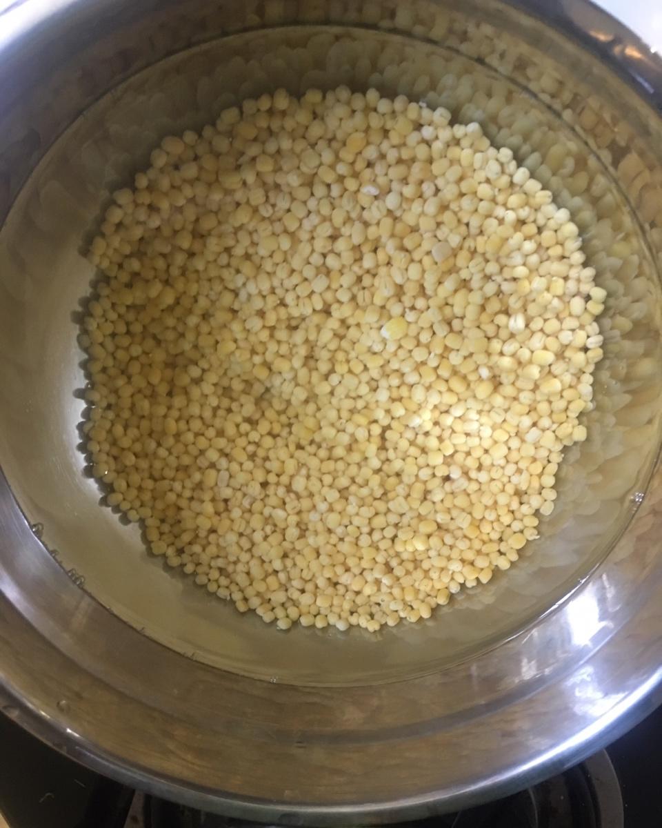 省时简易绿豆糕-免泡豆免过筛