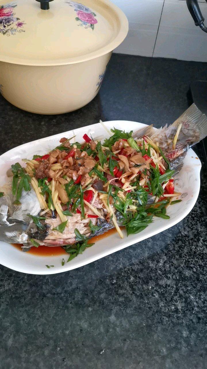 厨师长教你：“清蒸鲫鱼”的家常做法，营养又美味