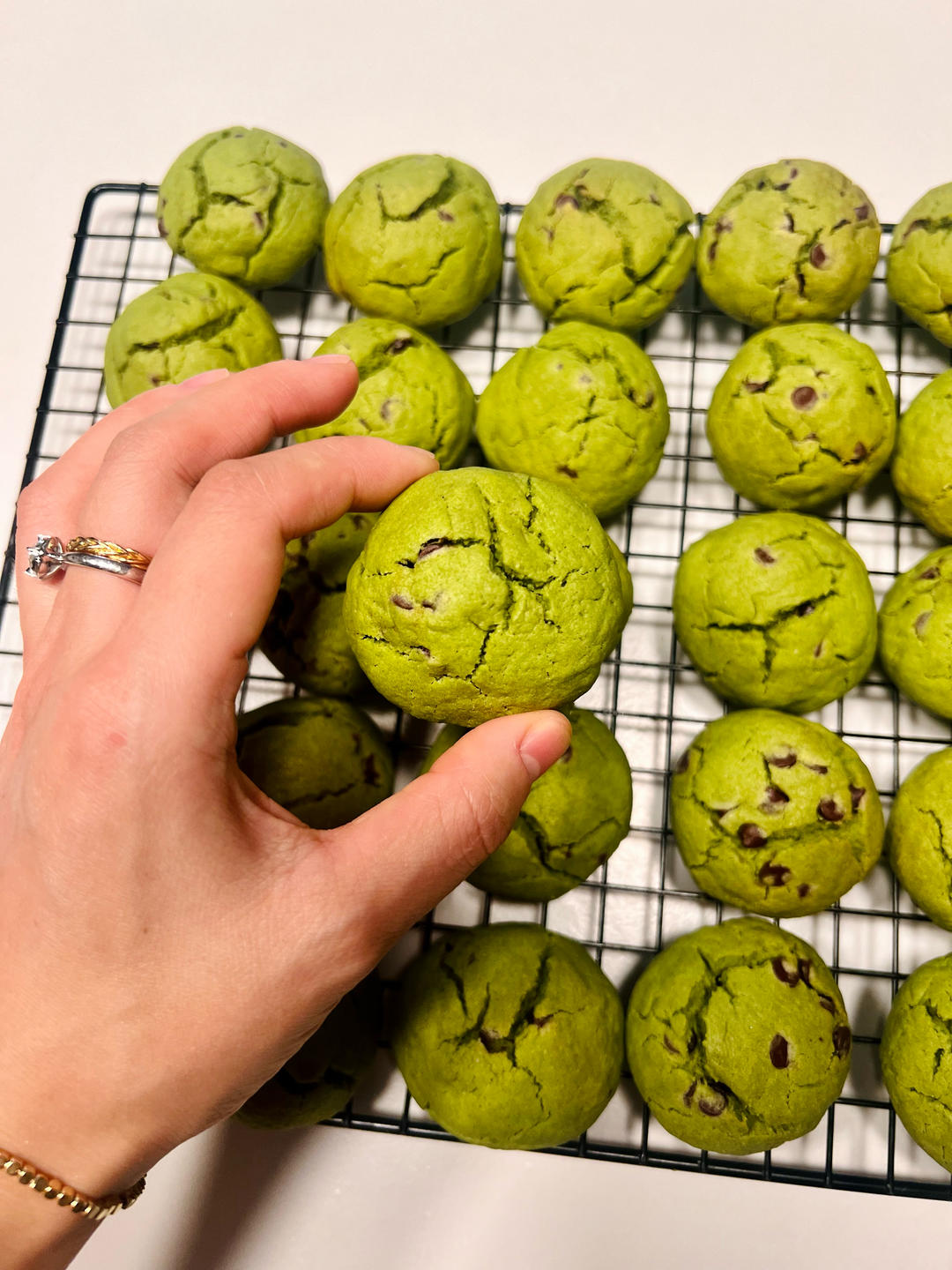 下午茶煲剧小甜点：抹茶软心曲奇巨好吃