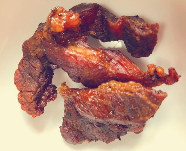 生酮-黑胡椒烤牛肉干的做法