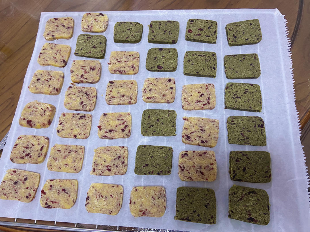 低糖少油版蔓越莓饼干