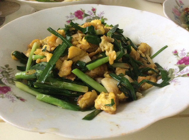 韭菜炒鸡蛋