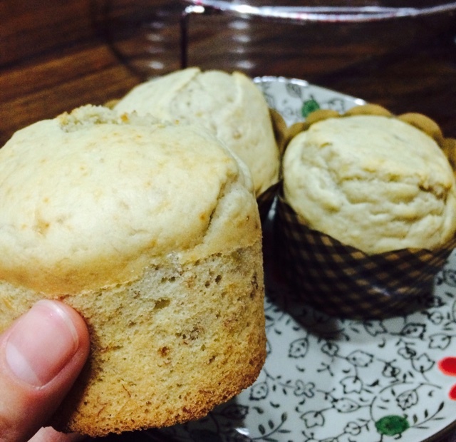 马芬 纸杯蛋糕cupcake香蕉松糕