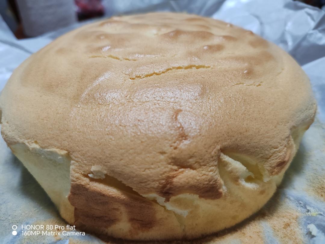 糯米戚风小蛋糕~香香软软糯糯的小蛋糕~