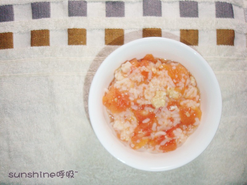 红色系茄汁炒饭