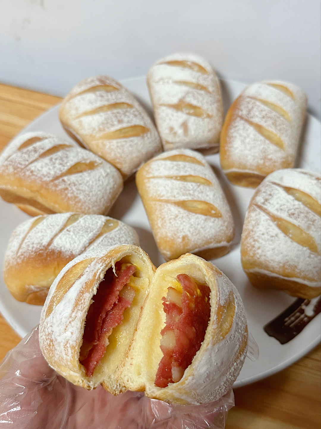 纯奶手撕吐司的做法 步骤1