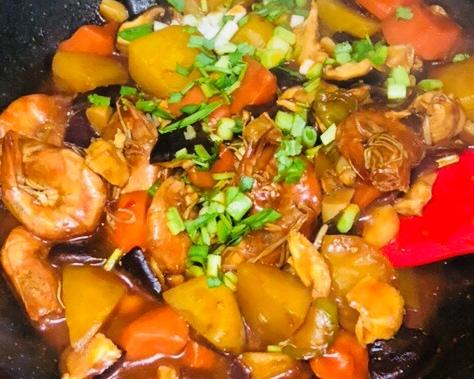 省时省力荤素一锅出~PK黄记煌的“八”…哦不，三汁焖锅~