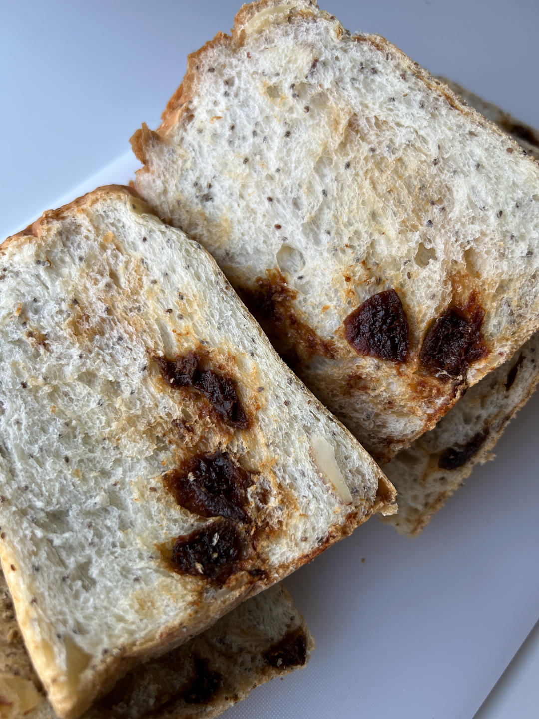 奇亚籽果干吐司🍞
