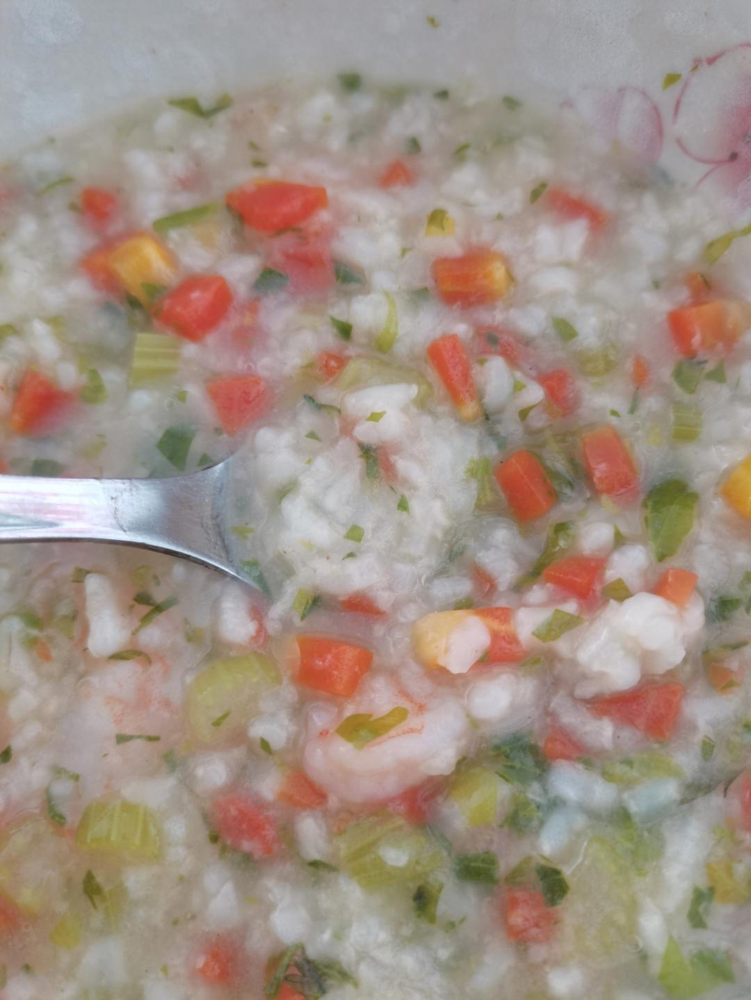 十五分钟快手之砂锅鲜虾粥(附5分钟电饭煲电压力锅更快捷方法)