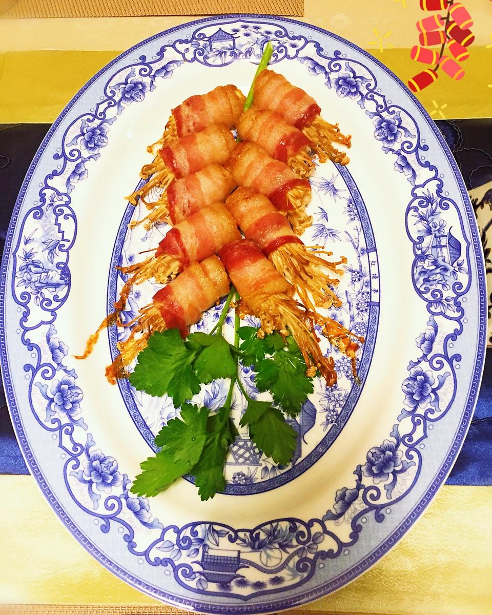 香烤培根金针菇