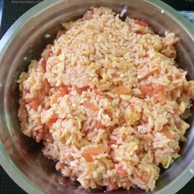 番茄鸡蛋炒饭