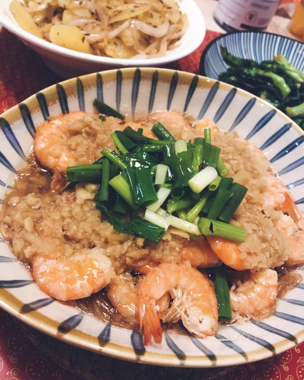 蒜蓉粉丝蒸虾