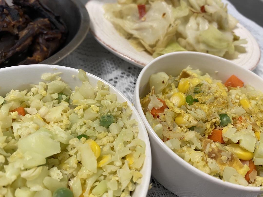 减肥美食—无米炒饭
