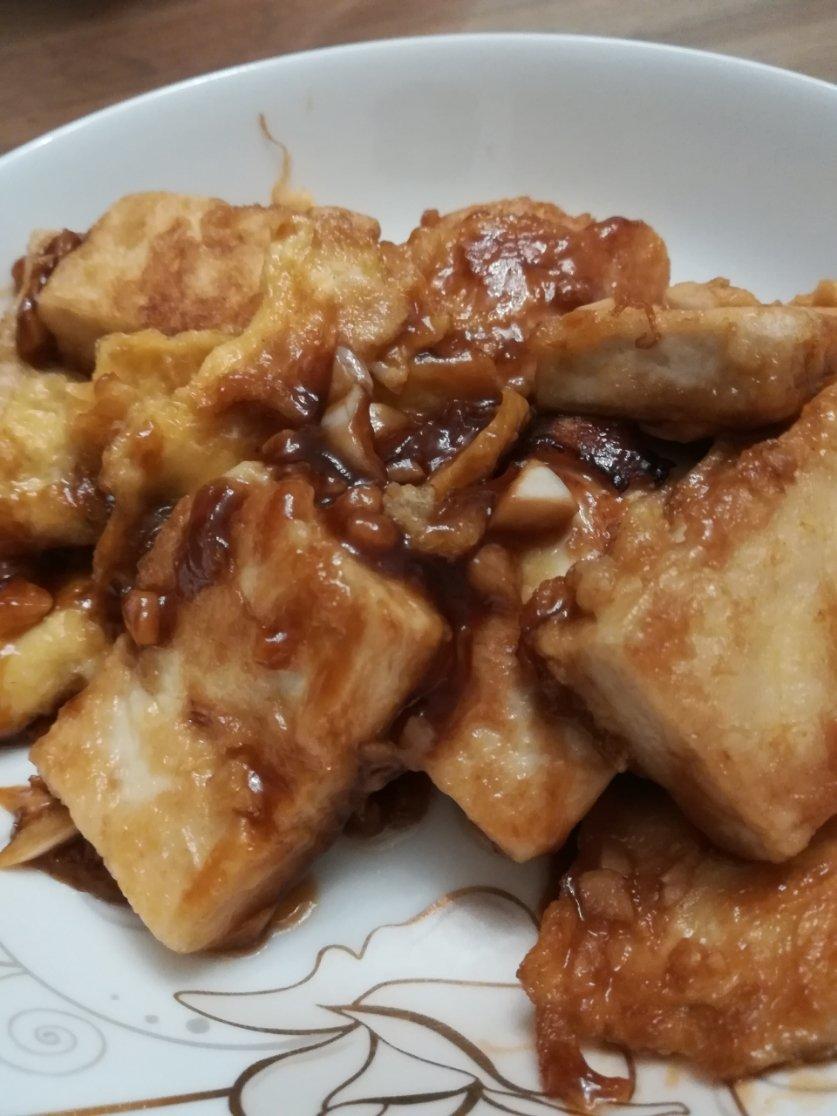 无敌好吃的香煎豆腐