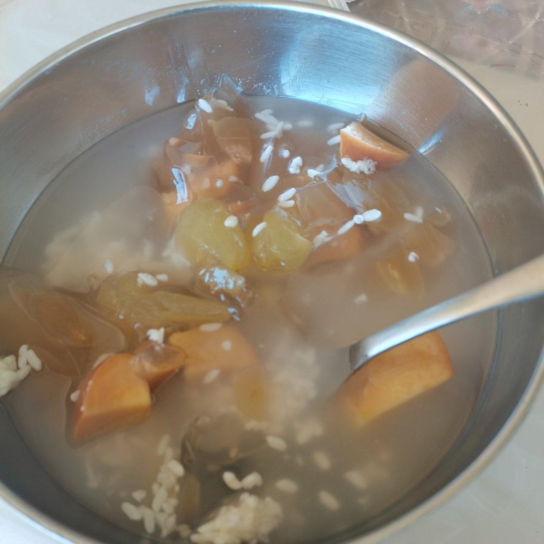 青葡萄果冻（白凉粉版）～夏日里的小清新～