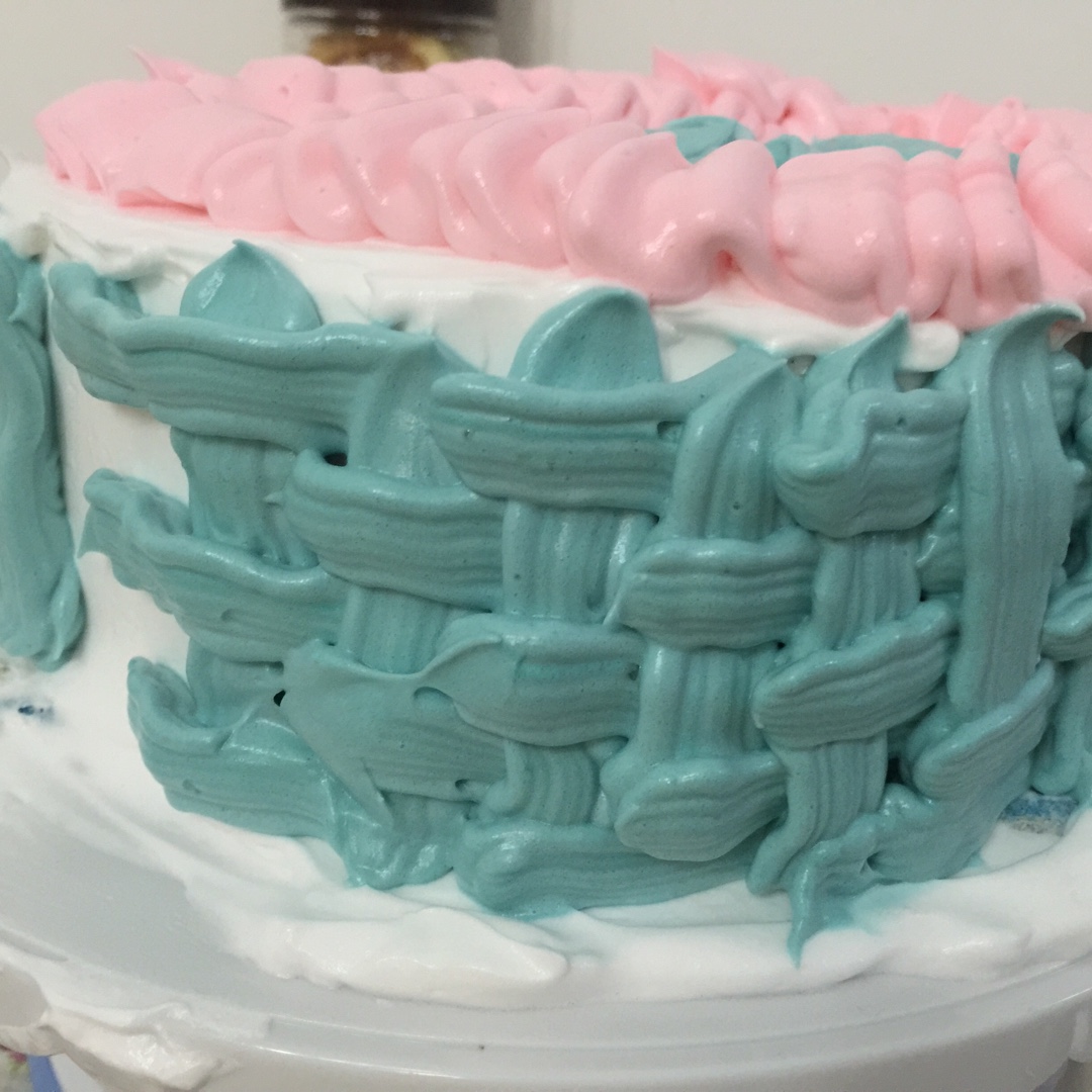 低成本裱花练习用的假“奶油”