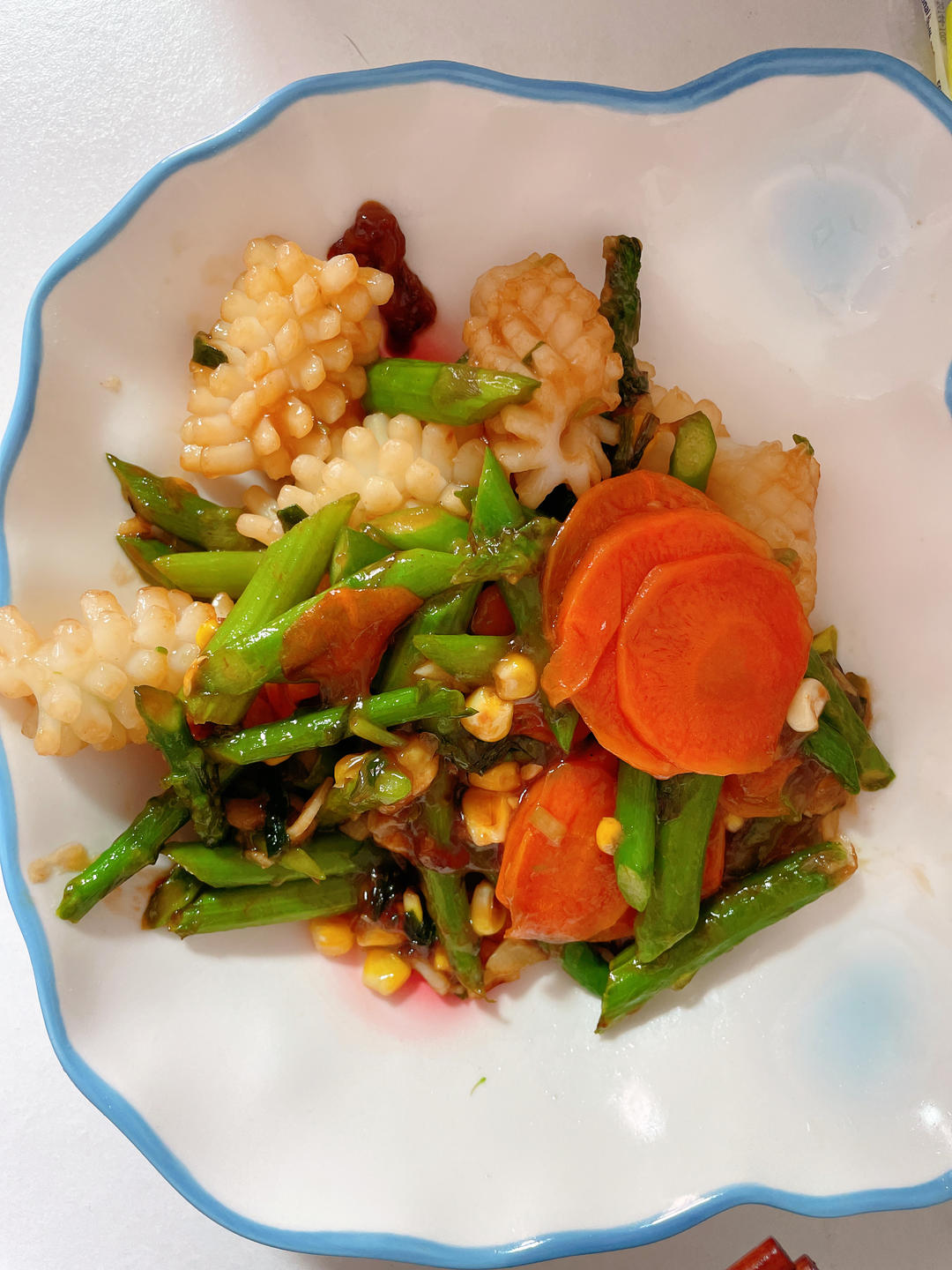 虾仁芦笋（清甜如初夏）