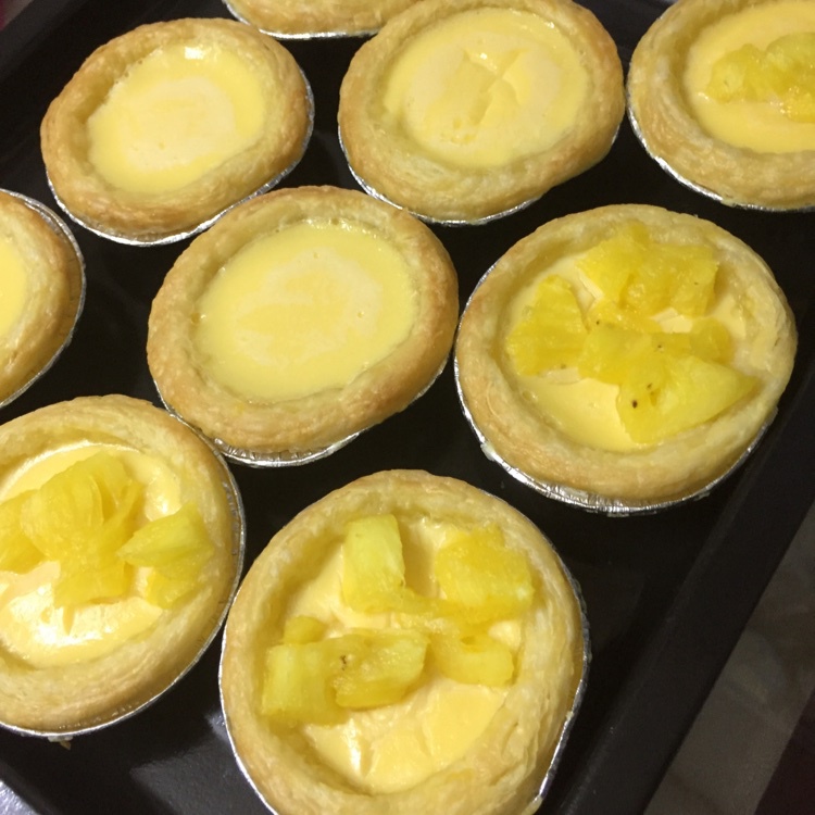 不加淡奶油蛋挞