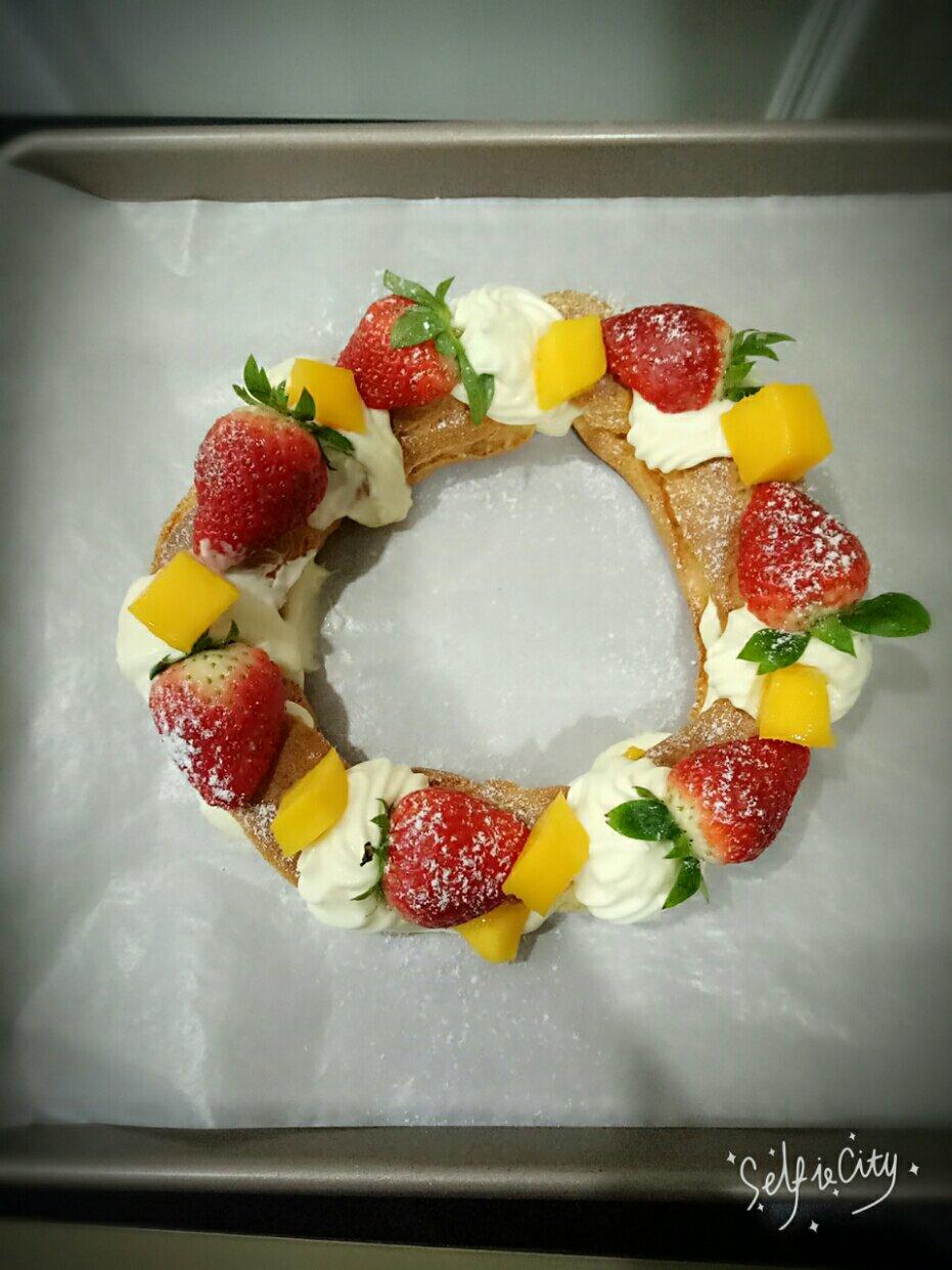 高颜值的花环泡芙