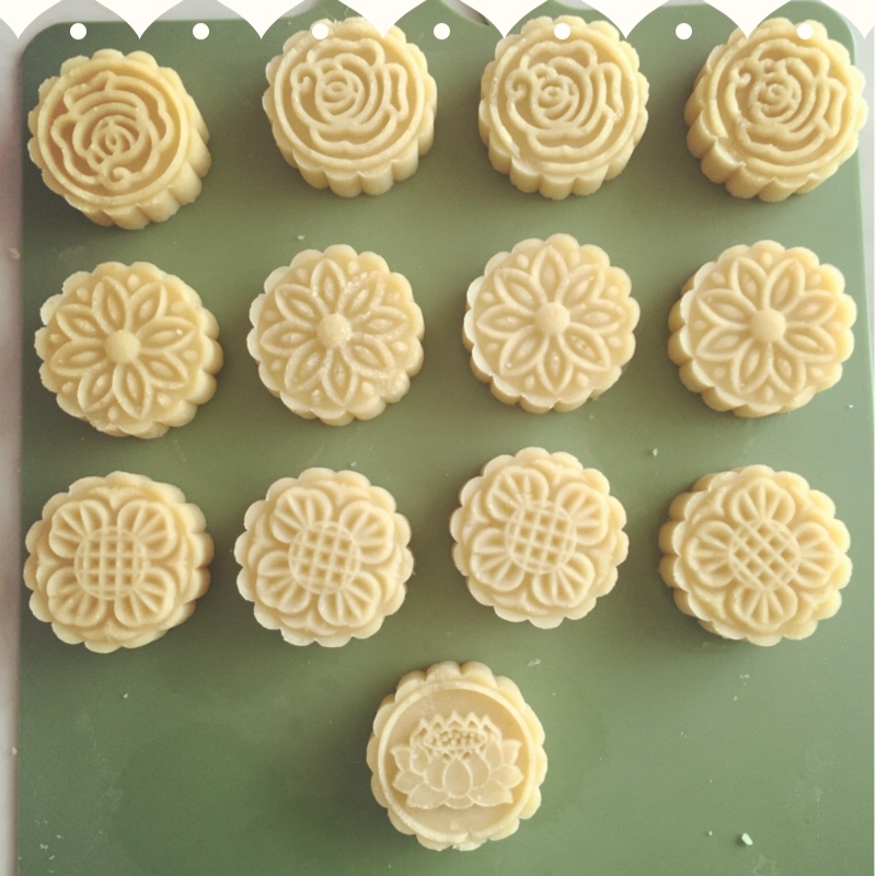 家庭无添加手工绿豆糕