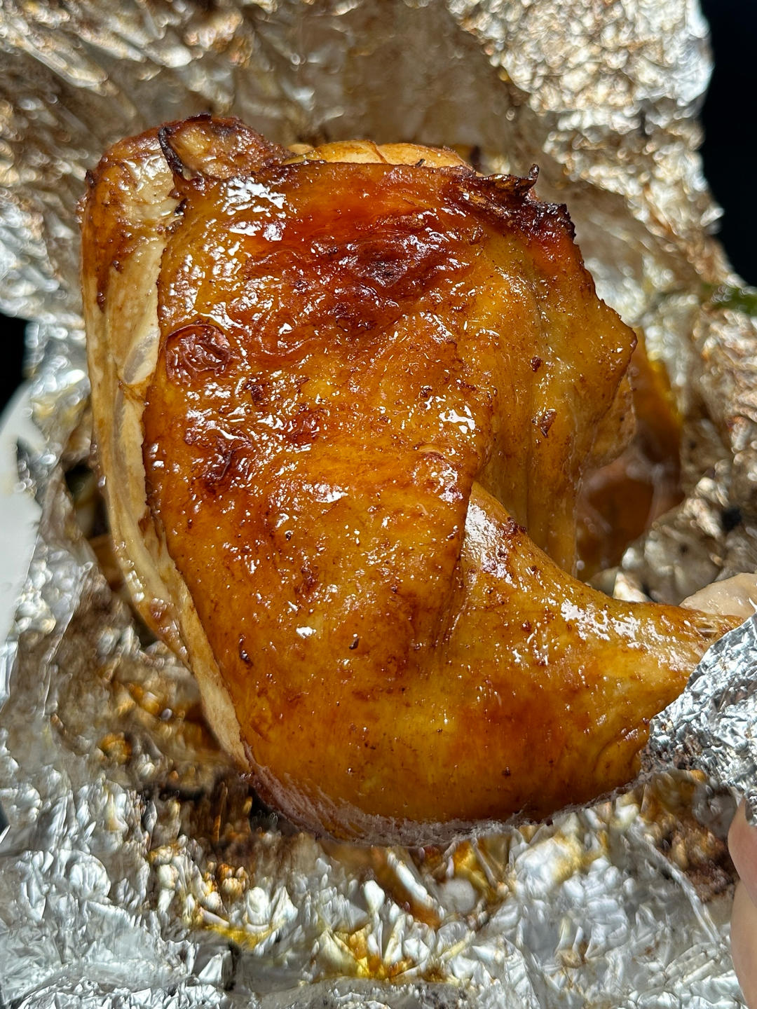 不加一滴水不油炸不炖不煮也能吃到鲜嫩多汁的美味大鸡腿