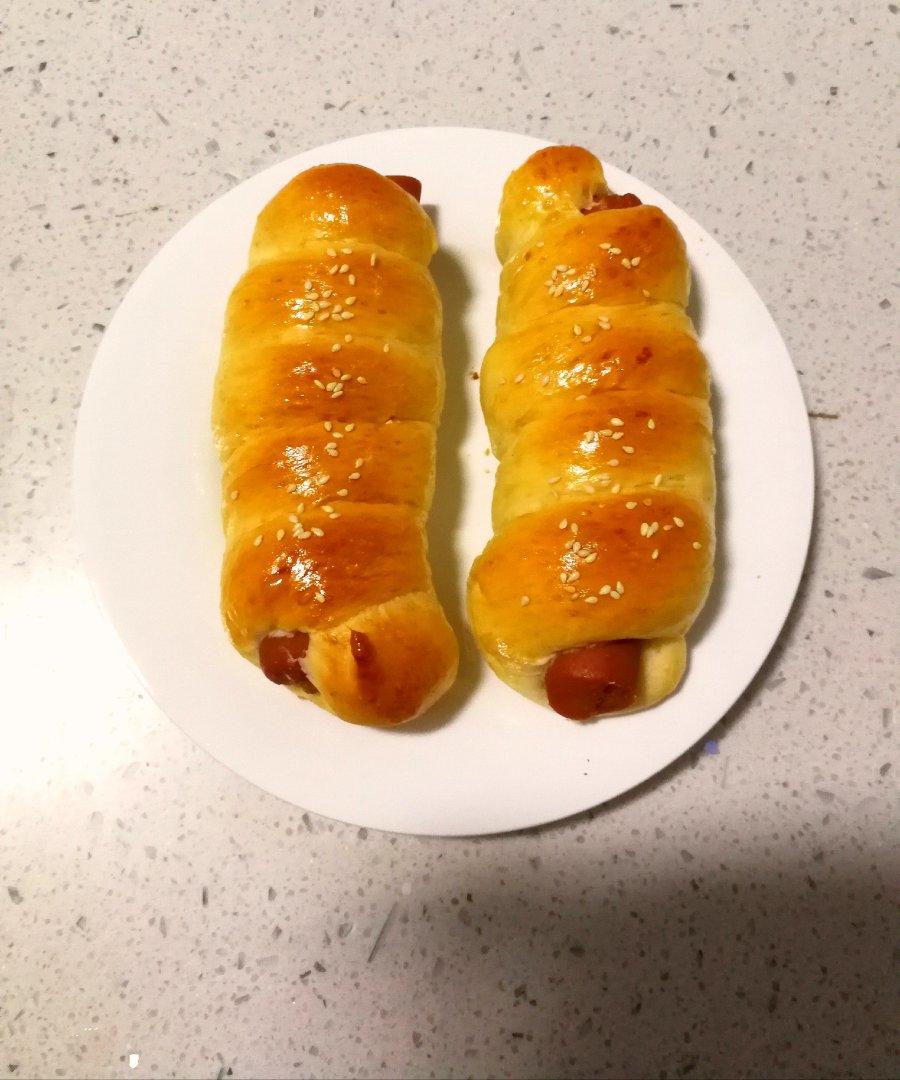 热狗面包卷