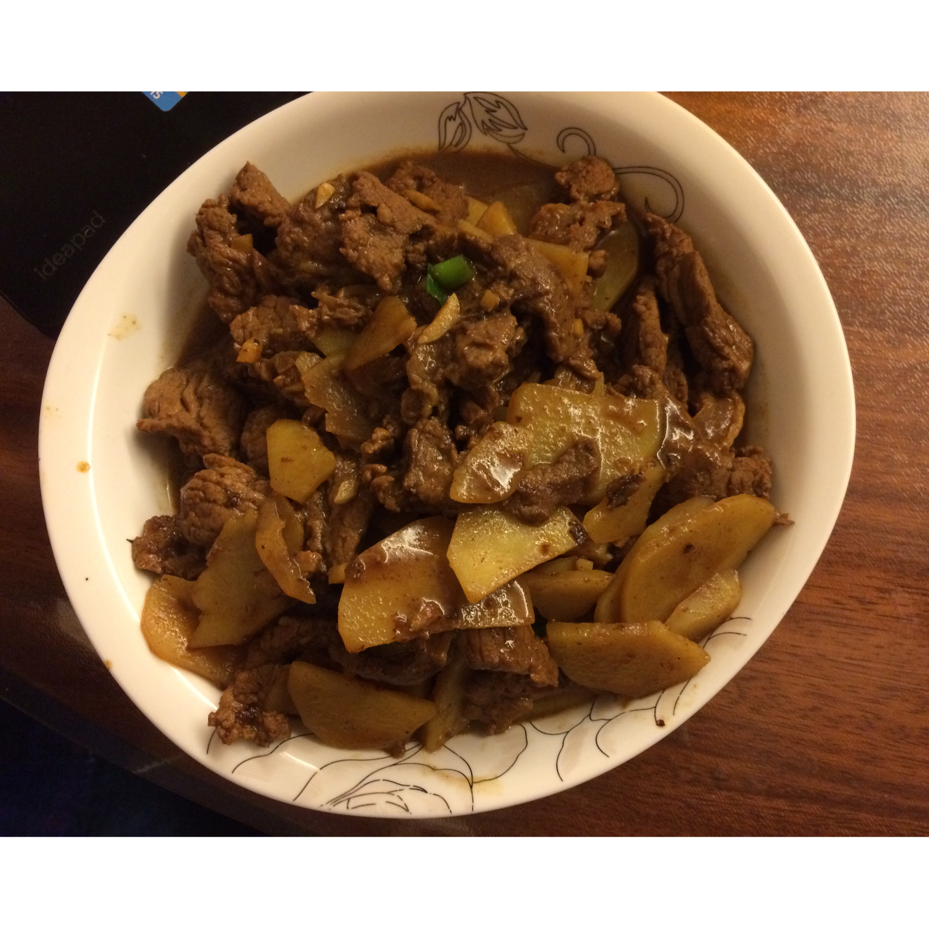 土豆炒牛肉