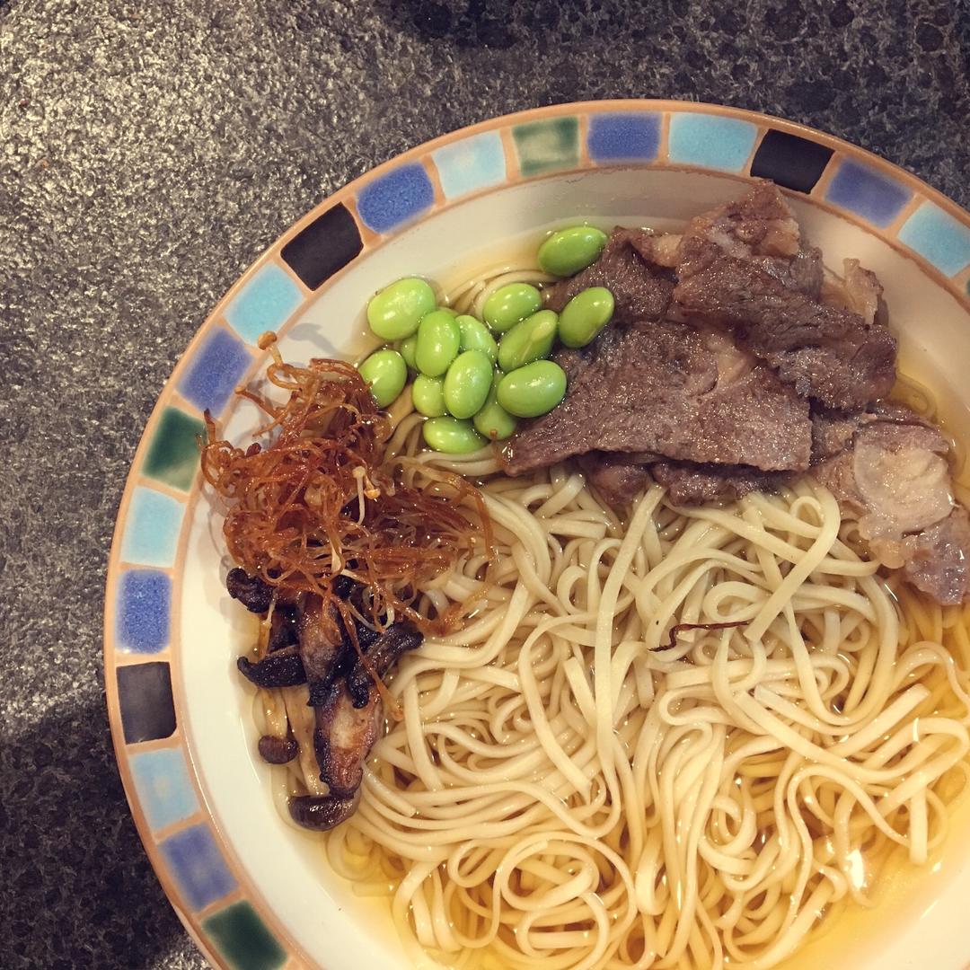 快手早餐之元气清汤面
