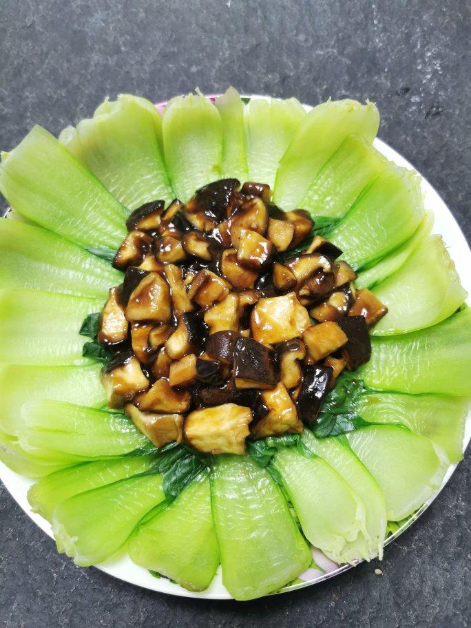 蚝油香菇油菜