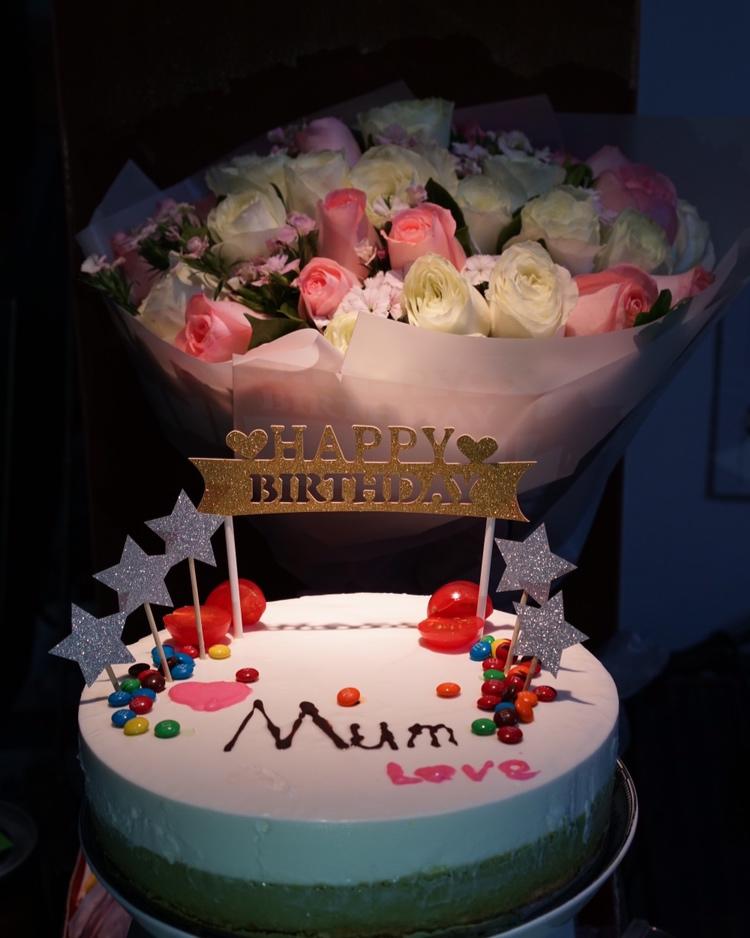 抹茶酸奶慕斯蛋糕