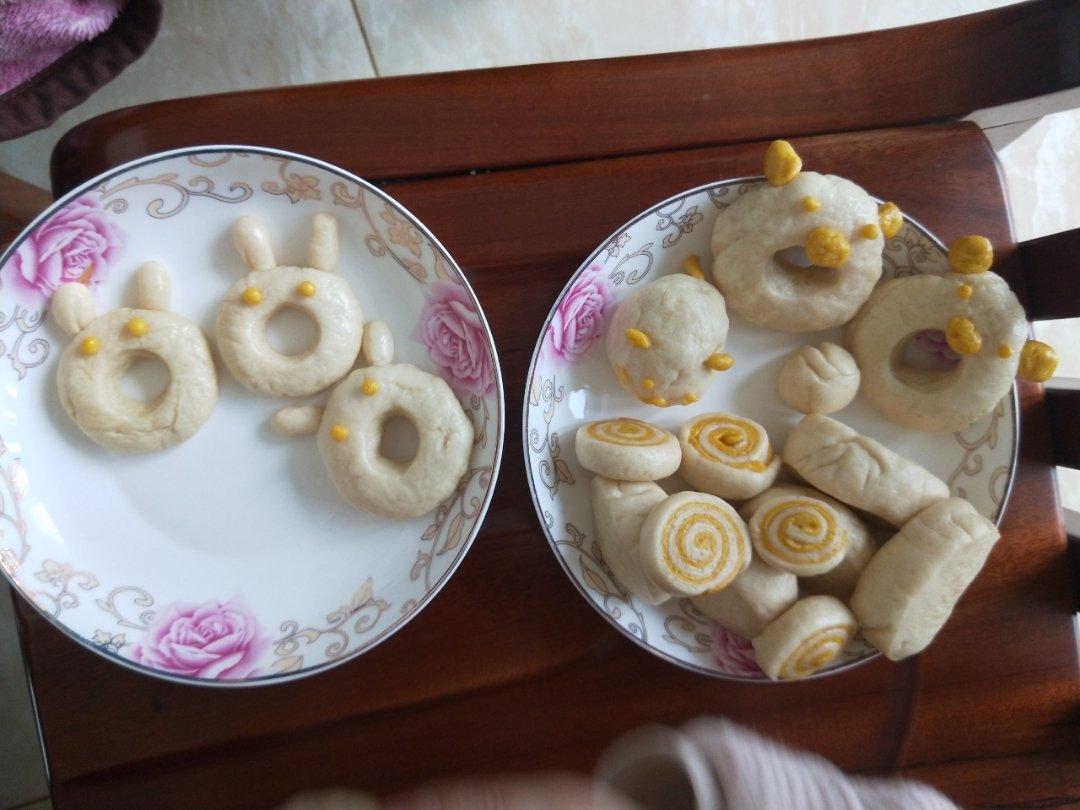 小兔子甜甜圈馒头