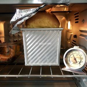 金灿灿南瓜吐司面包（烤箱&面包机两种做法）的做法 步骤11