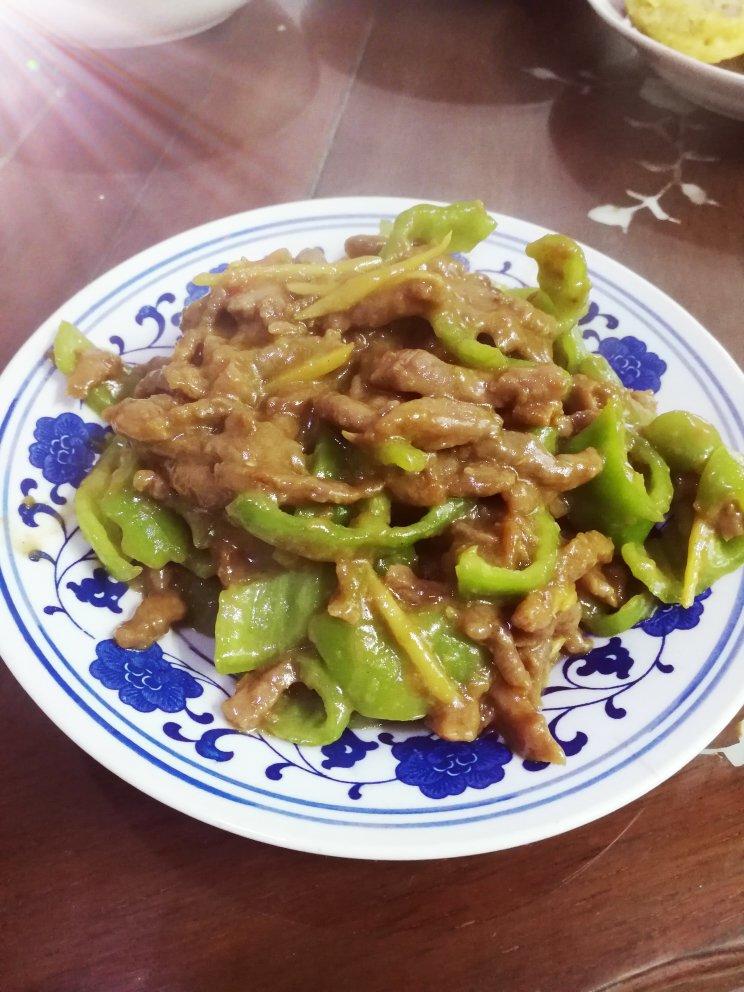 青椒炒牛肉