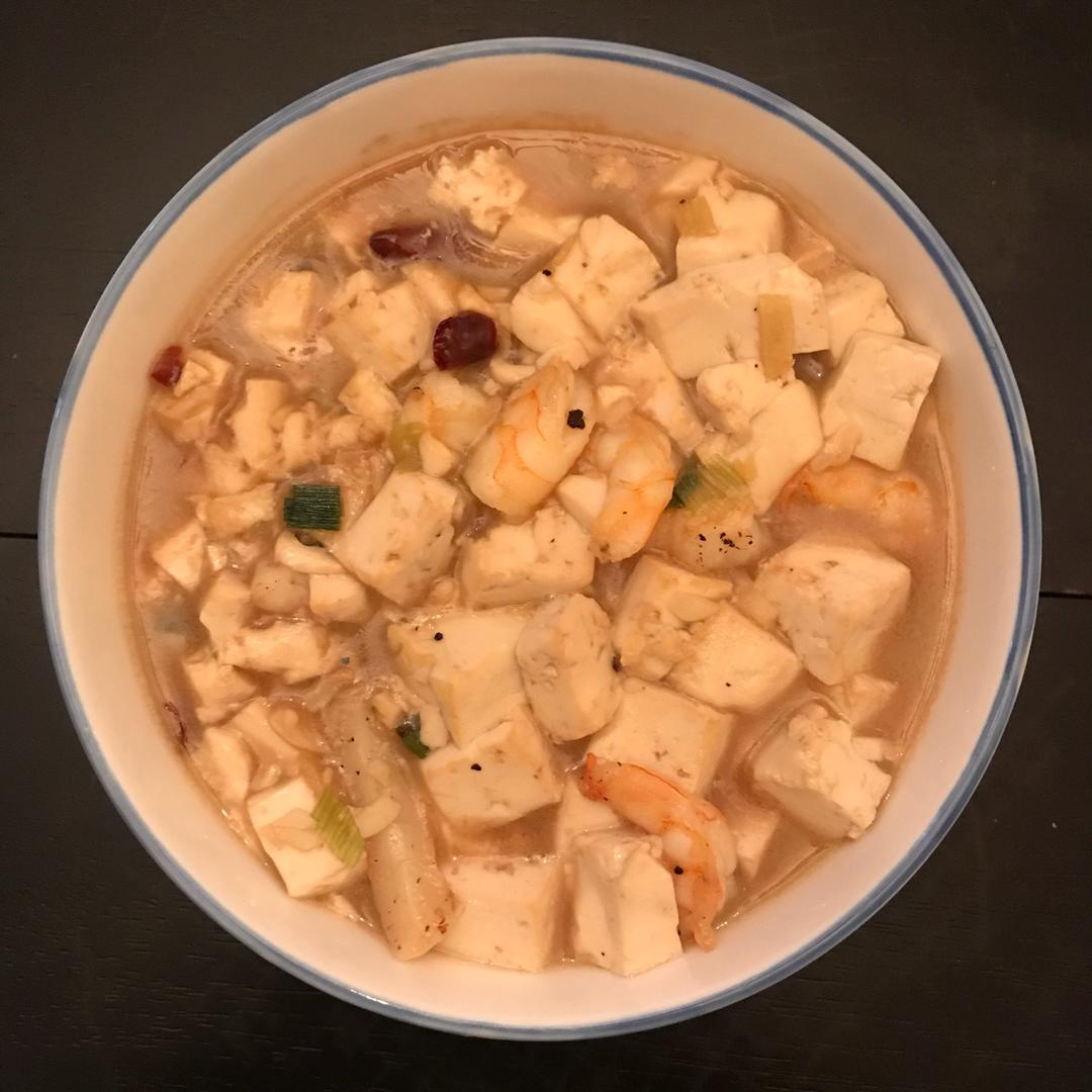 虾仁豆腐