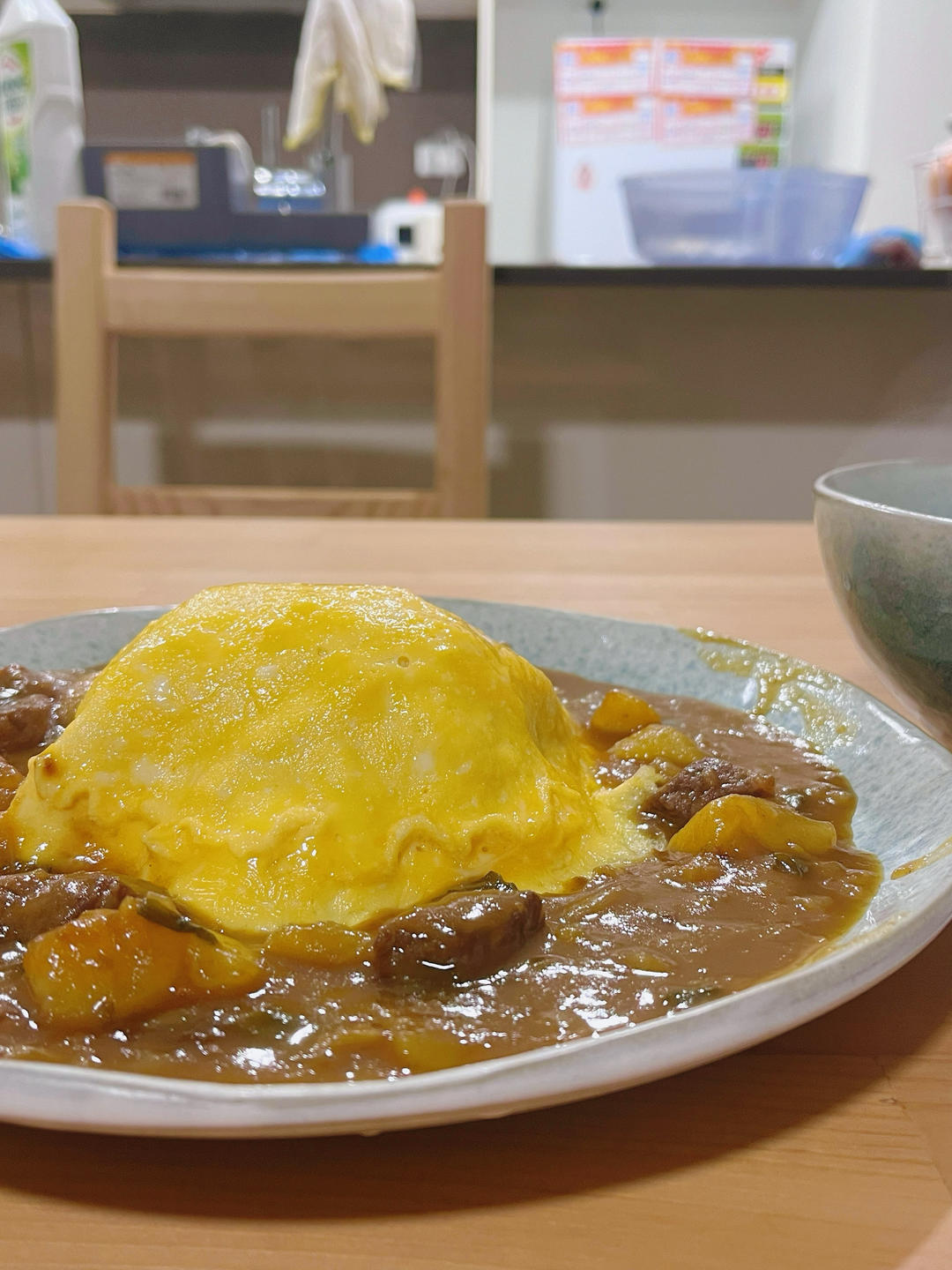 日式咖哩歐姆蛋包飯
