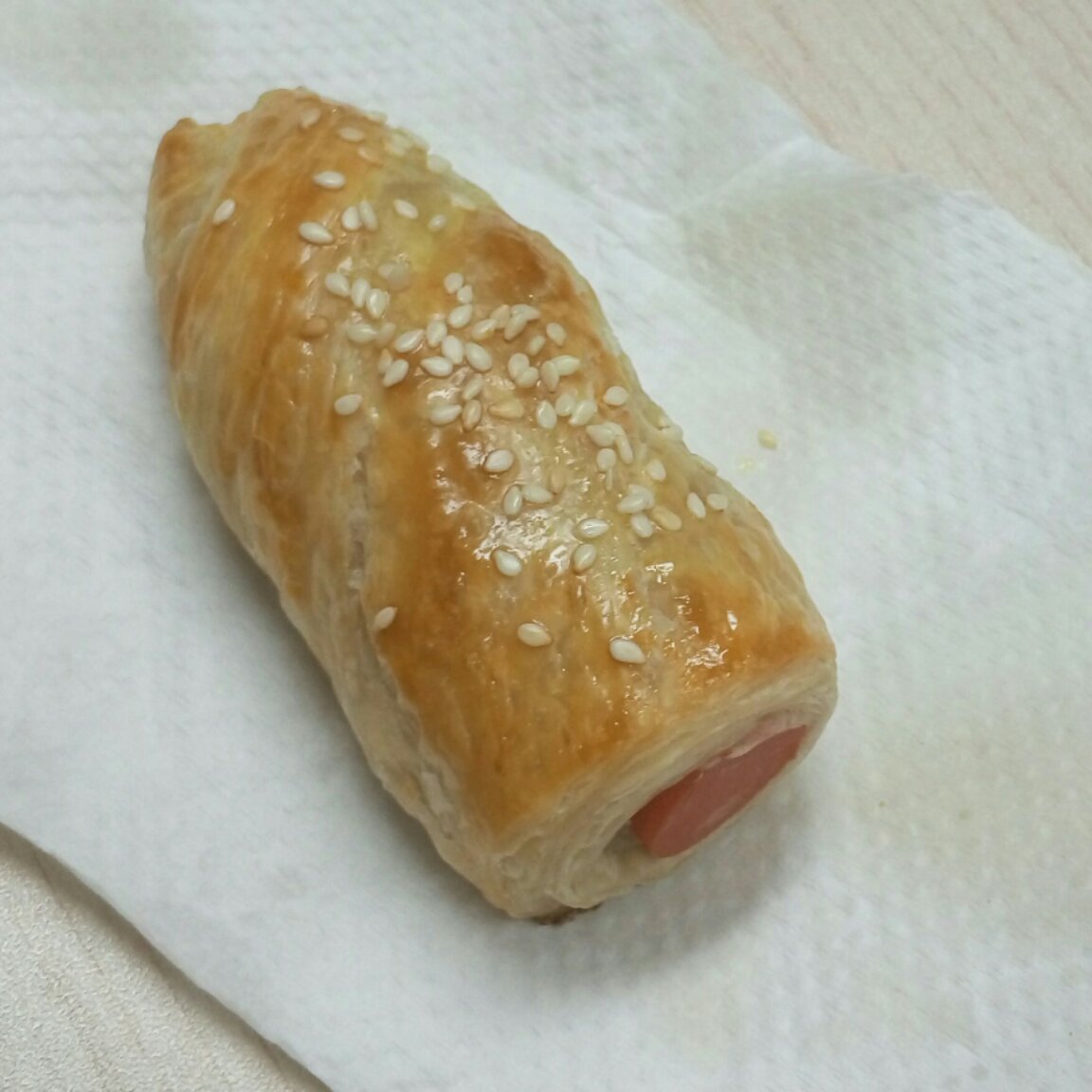 快手早餐——飞饼香肠小卷