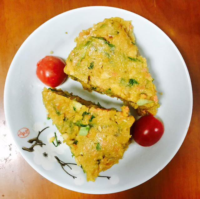 鸡蛋蔬菜饼