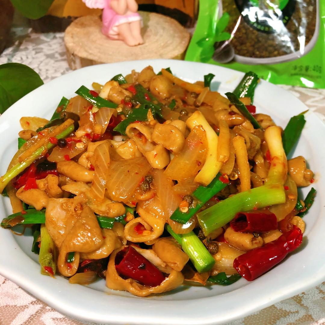 爆炒肥肠的做法