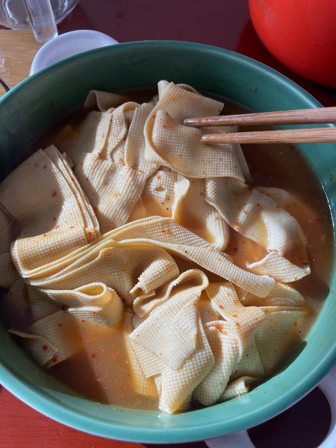 学校门口的涮豆皮，料汁配方大公开