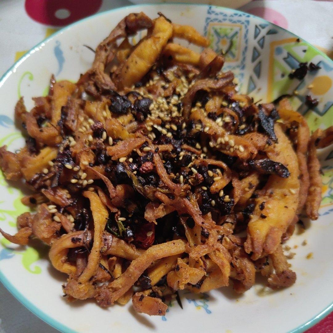 干煸海鲜菇
