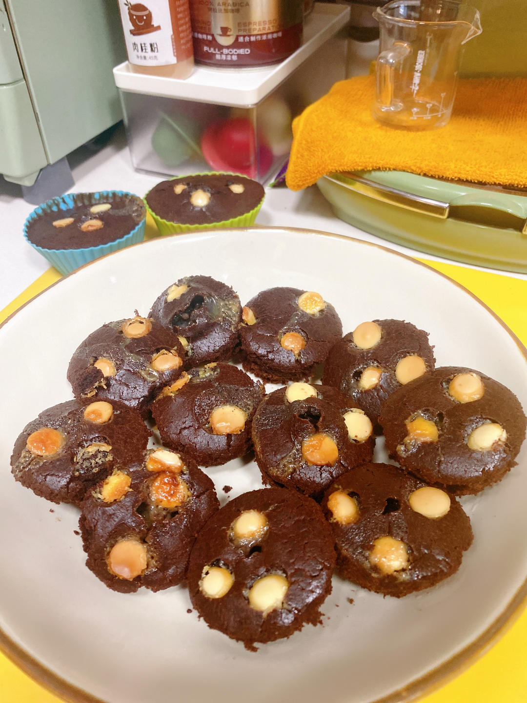 在家做巧克力蘑菇头麦芬蛋糕🍫