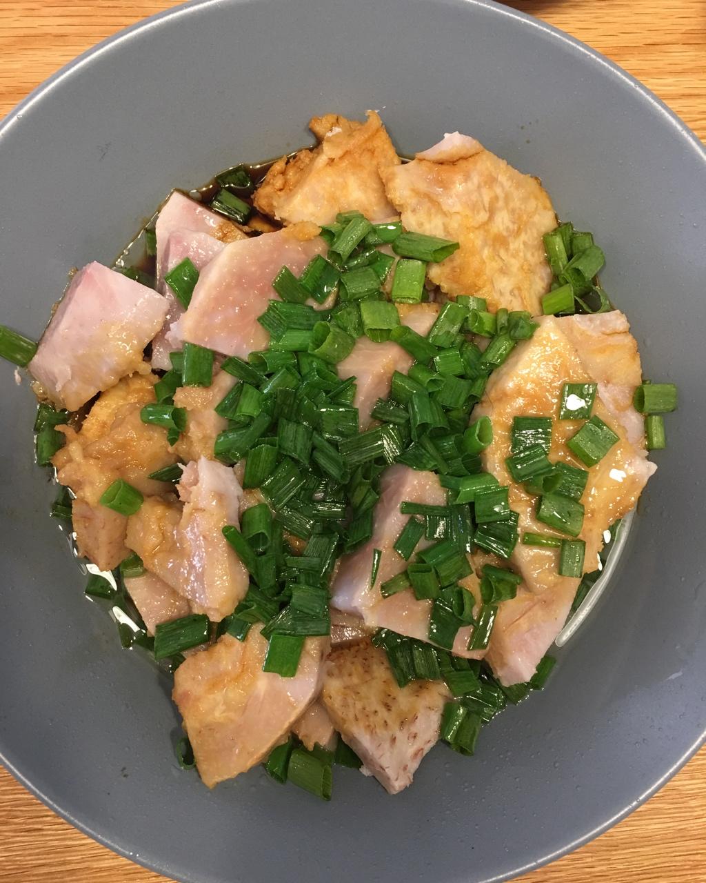 超好吃的葱油芋头（芋艿）