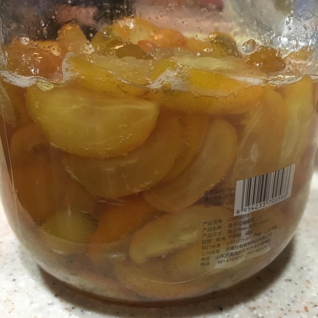 蜜渍金桔酱 奶奶的秘方