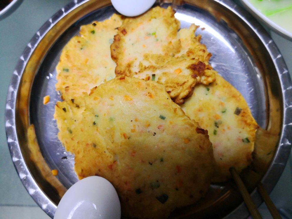 豆腐渣蔬菜饼