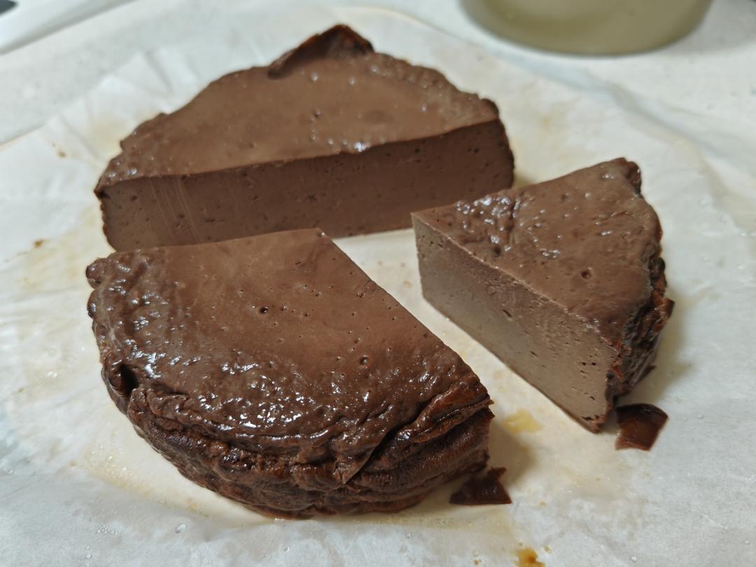 小山进公开食谱-使用大量牛奶，无淡奶油的巴斯克乳酪蛋糕